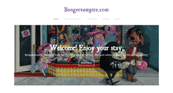 Desktop Screenshot of boogervampire.com